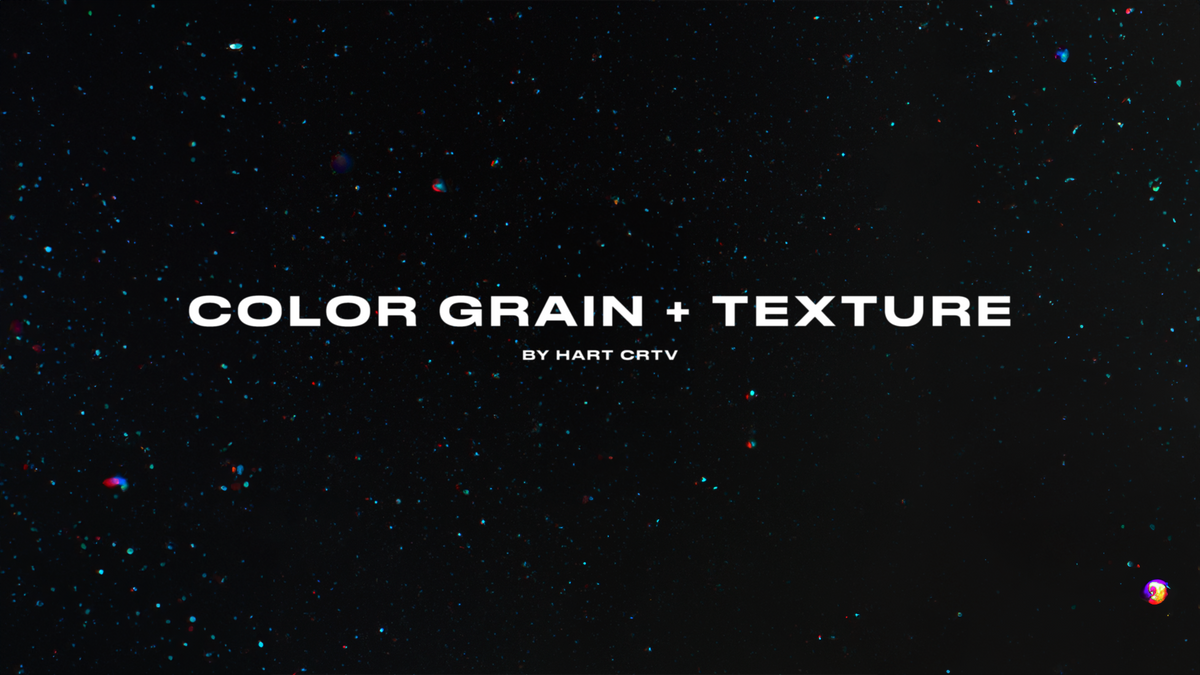 Random Color Grain Color Grain + Texture – Hart CRTV