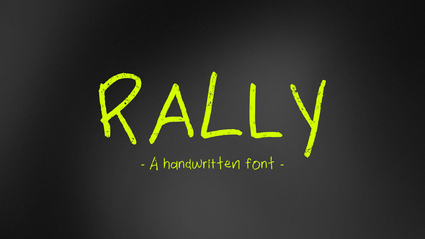 Rally Font